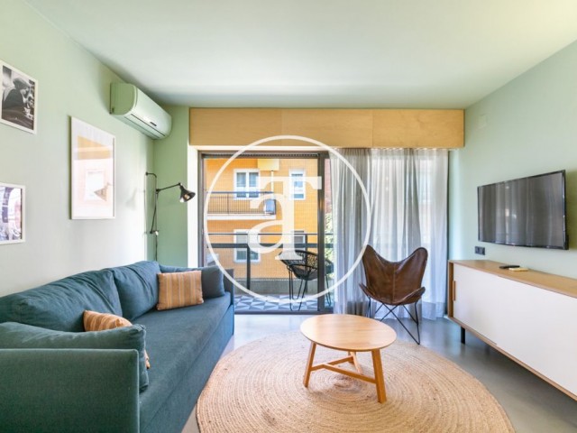 Apartamento de alquiler temporal con terraza en Sant Andreu, Barcelona