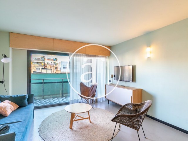 Apartamento de alquiler temporal con terraza en Sant Andreu, Barcelona