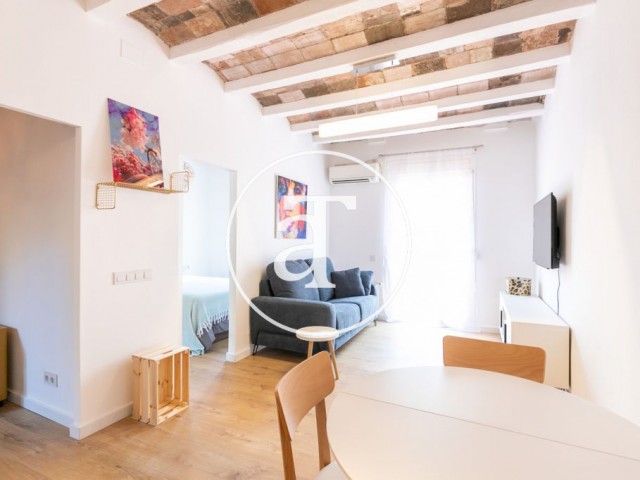 Monthly rental apartment with two bedrooms in Poblesec