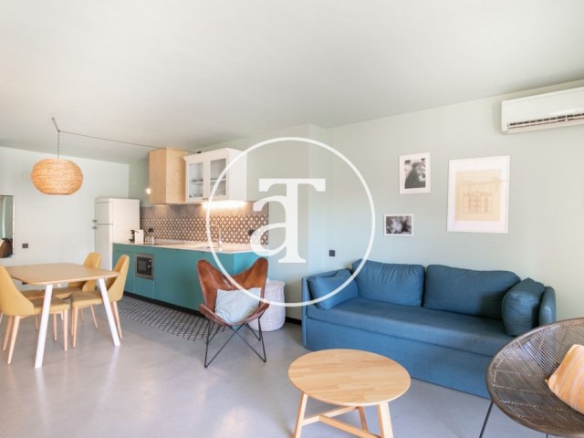 Apartamento de alquiler temporal con terraza en Sant Andreu, Barcelona