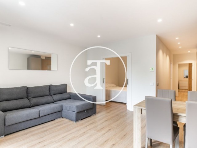 Piso de alquiler temporal de 2 habitaciones en zona céntrica de Barcelona