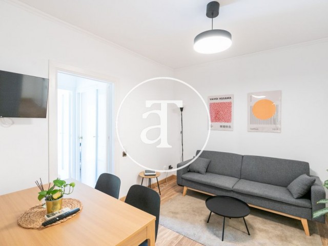 Monthly rental apartment with 2 bedrooms in Sants Montjuic