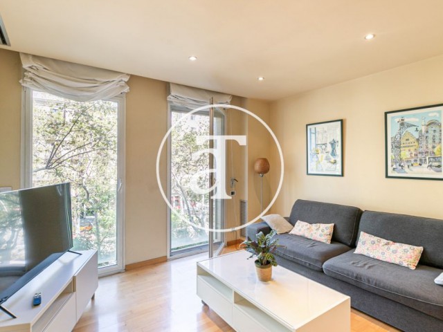 Monthly rental apartment with 1 bedroom in Pg. de Sant Joan