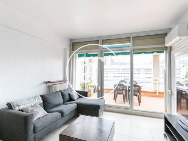 Monthly rental apartment with 3 bedrooms in Les Corts