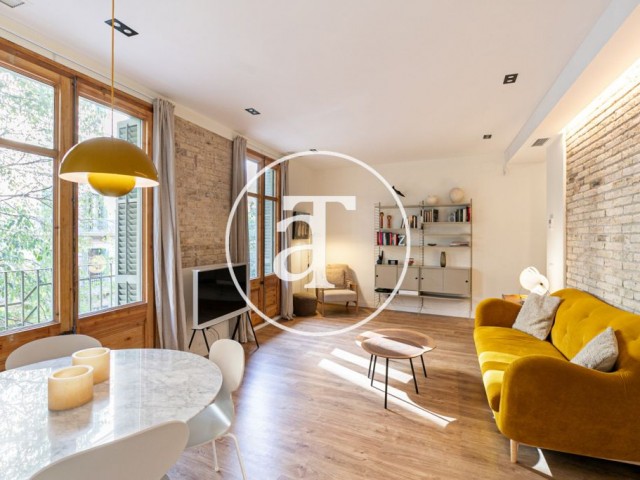 Appartement de 2 chambres à louer temporairement à Carrer de Girona