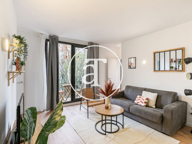 Monthly Rental Apartment with 2 double bedrooms in Sagrada Familia neighborhood