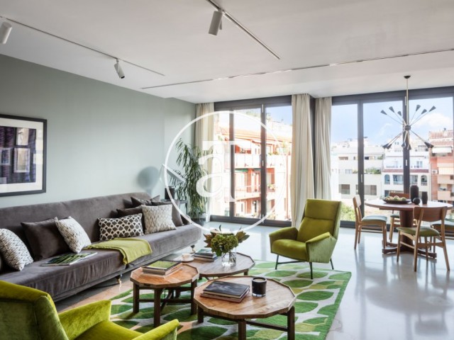 Stunning 3 bedroom apartment for temporary rental in Sant Gervasi Galvany