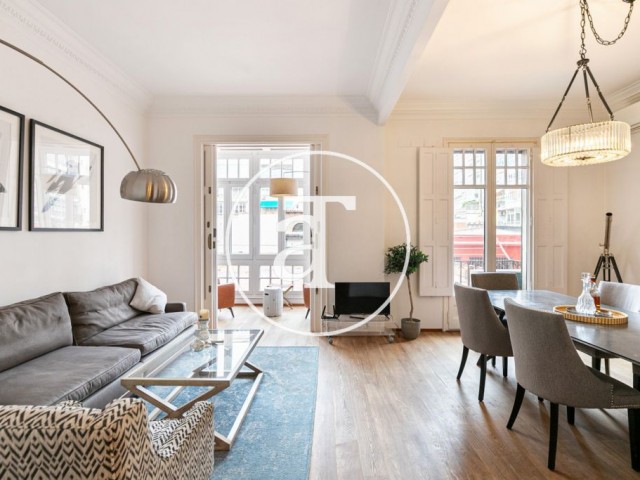Monthly rental flat with 3 bedrooms in Carrer de Paris