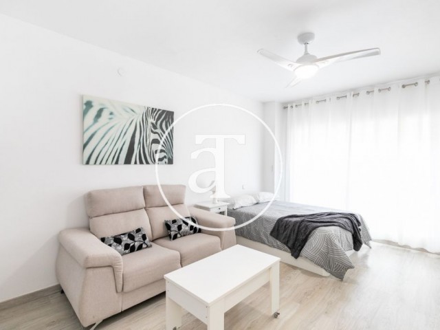 Monthly rental studio with terrace close to L