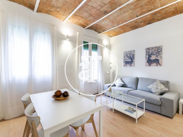 Monthly rental flat with 2 bedroom close to Hospital Sant Pau