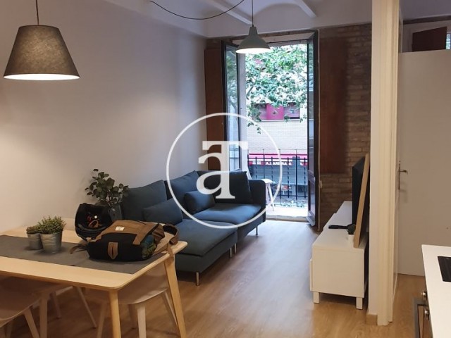 Bright furnished apartment in Poblenou