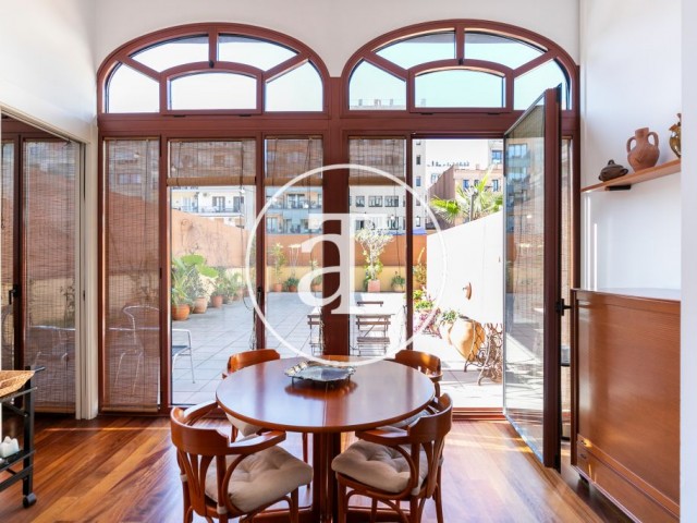 Flexible rental housing with 3 bedroom in the center of Barcelona