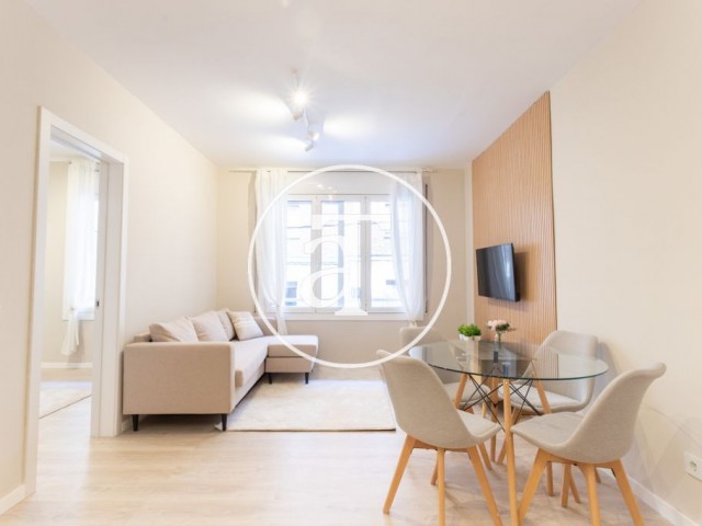 Piso de alquiler temporal de 3 habitaciones y 2 baños en Horta-Guinardó