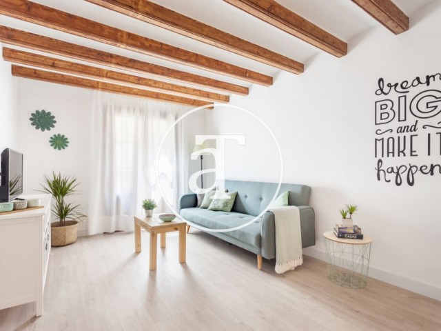 Monthly rental apartment in central area of Barcelona