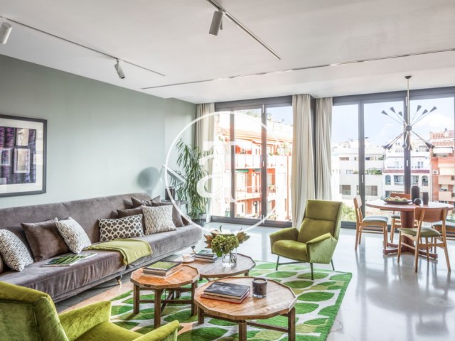 Stunning 3 bedroom apartment for temporary rental in Sant Gervasi Galvany