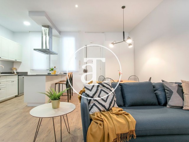 Spacious furnished apartment in Lluna street