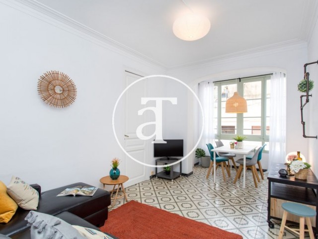 Fantastic furnished 3 bedroom flat in Gracia