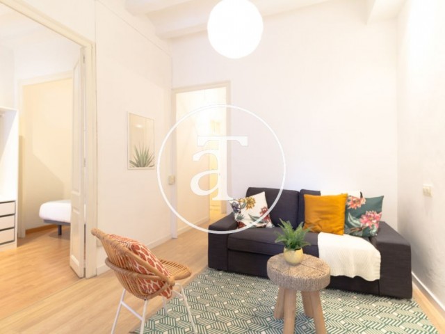 Monthly rental apartment with 3 bedrooms in Barcelona