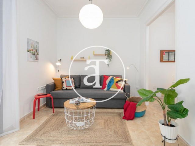 Alquiler temporal de apartamento de 1 habitación en Barcelona