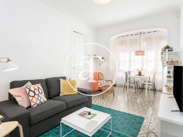 Fantastique appartement meublé de 3 chambres à Gràcia