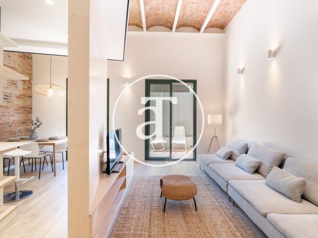 Monthly rental apartment with 3 bedrooms in Poblenou