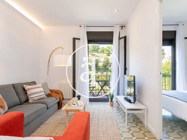 Monthly rental flat with 2 double bedrooms in Barcelona