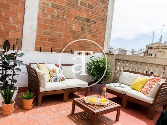 Monthly rental penthouse in Barcelona
