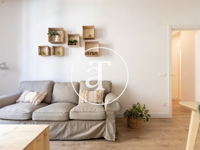 Alquiler temporal de apartamento de 3 habitaciones en Barcelona