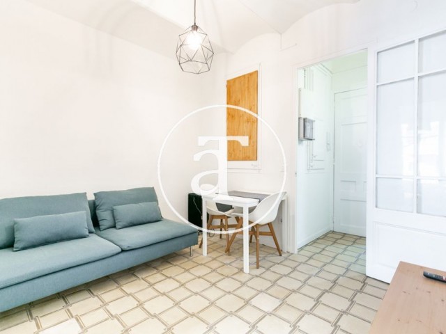 Bright furnished apartment in Poblenou