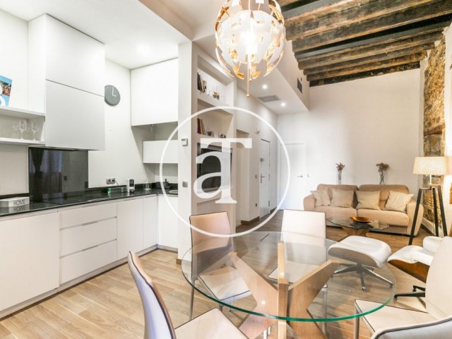 Monthly rental apartment with 2 double bedrooms in El Borne, Barcelona