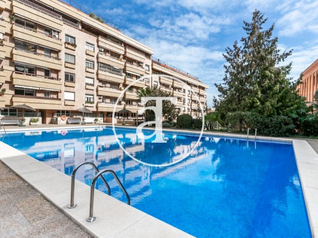 Monthly rental apartment with terrace in Sarriá-Sant Gervasi