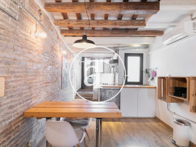 Monthly rental apartment in a central area of Barcelona