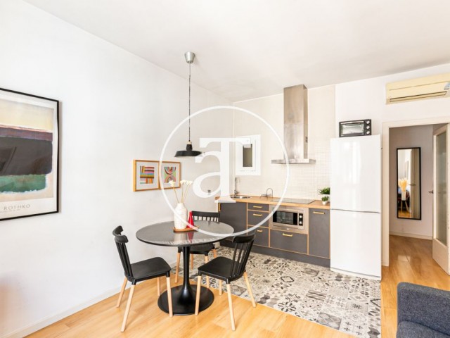 Monthly rental apartmentwith 1 bedroom in Sant Gervasi