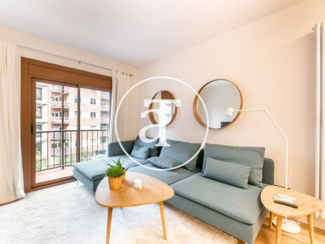 Monthly rental apartment with 3 double rooms close to Camp Nou