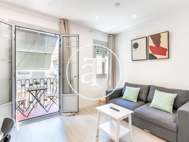 Brand new monthly rental apartment, with 1 bedroom in Barceloneta