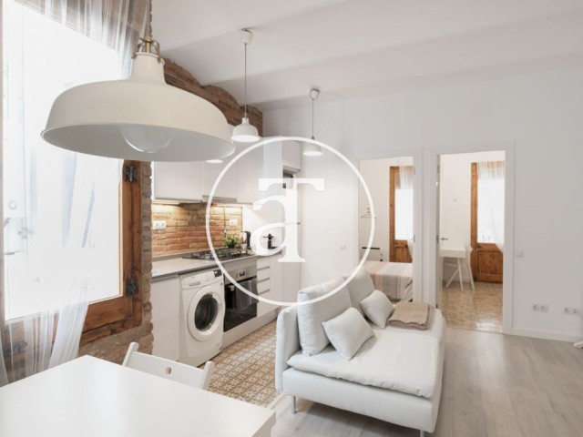 Monthly rental apartment fully furnished in Sants