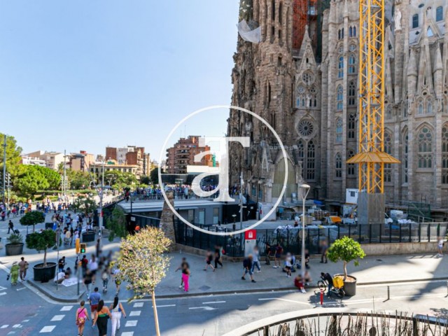 Monthly rental apartment with 1 bedroom and studio in front of the Sagrada Familia