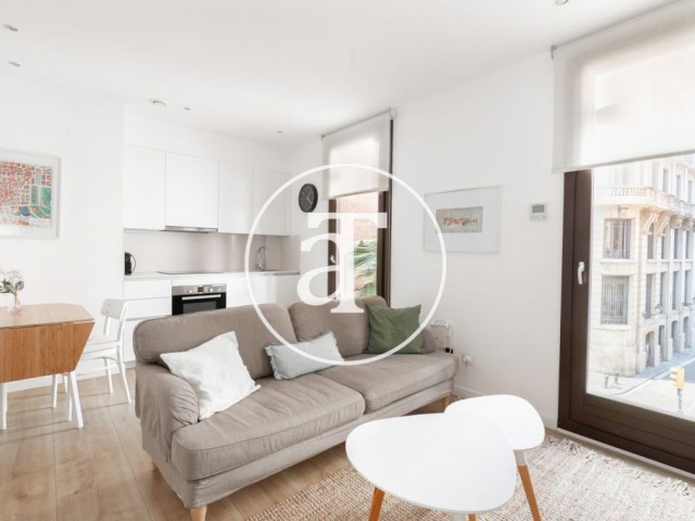 Monthly rental flat with 2 bedrooms in El Born neighborhood