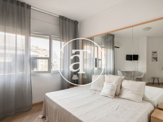 Monthly rental studio close to Sants Station