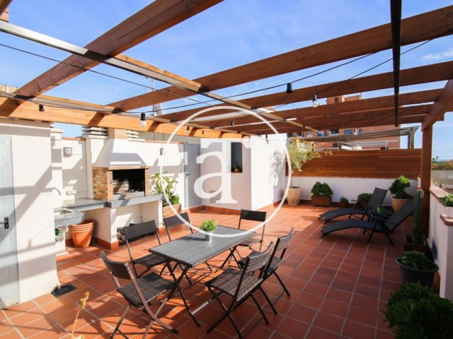 Spectacular furnished apartment with terrace near Parque Poblenou