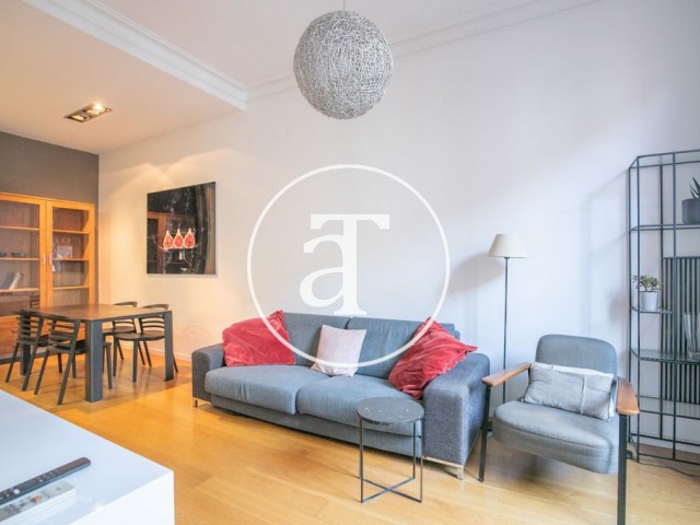 Monthly rental apartment with 2 bedrooms in Eixample Esquerra