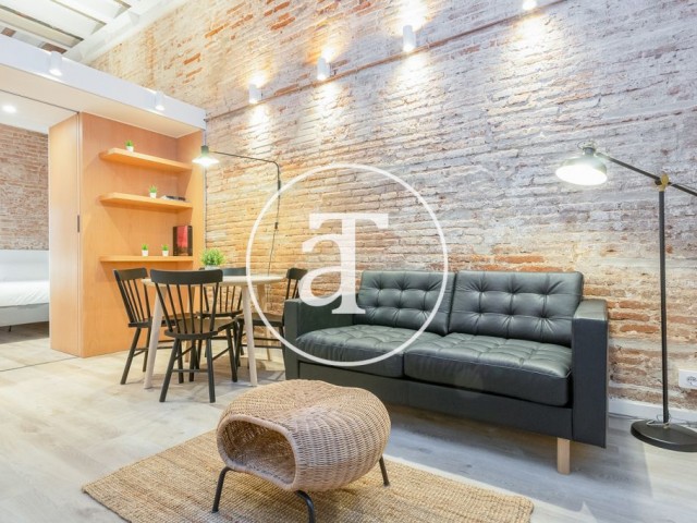 Monthly rental apartment with 1 bedroom in Gracia
