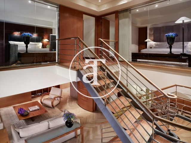 Monthly rental luxury duplex with 3 bedrooms in Hotel Arts Barcelona