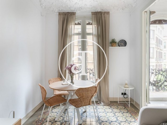 Monthly rental apartment with 2 bedroom close to Paseo de Gracia