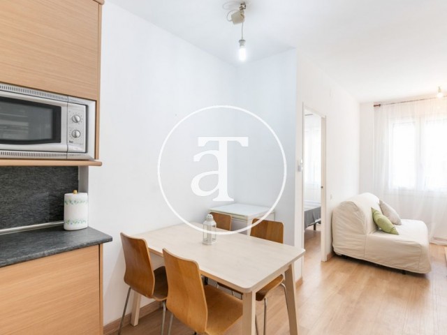 Monthly rental apartment with 1 bedroom in Sants Montjuic